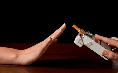 Refusal of cigarettes