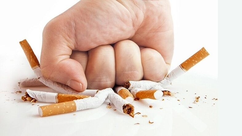 quitting smoking and consequences for the body